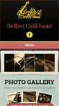 Mobile Screenshot of belfastceiliband.com